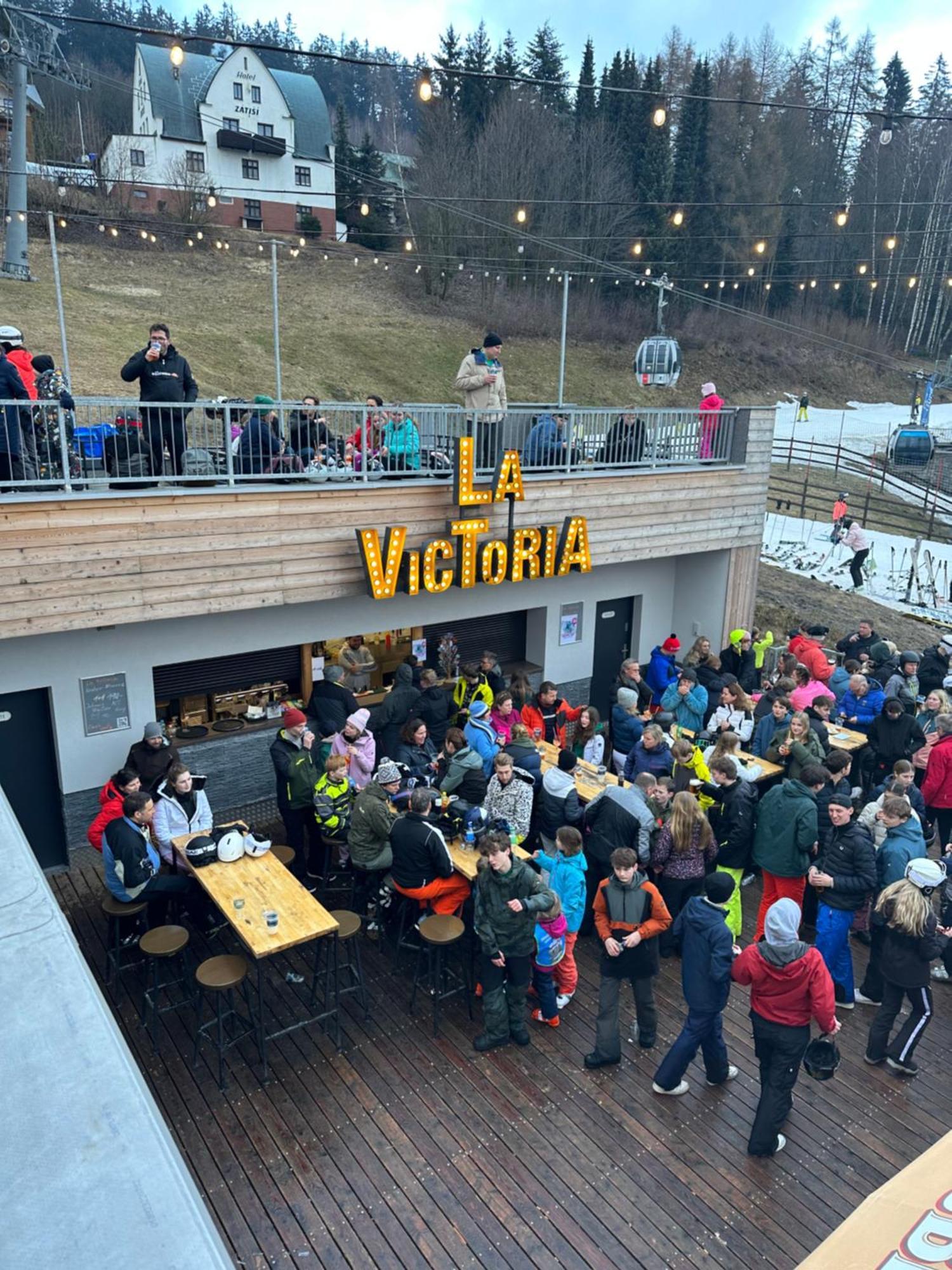 La Victoria Daire Janske Lazne Dış mekan fotoğraf